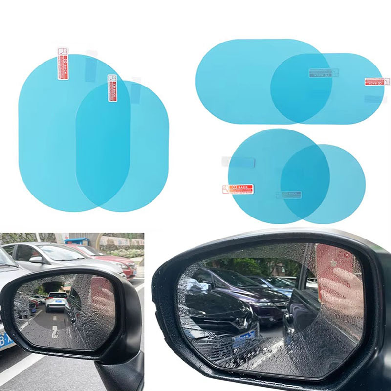 2/4pcs Universal Anti-Fog Anti - Anti Glare Car Rearview Mirror Film 评论和价格