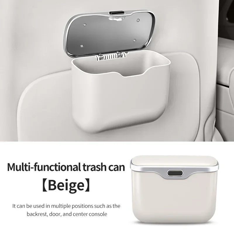 Car Trash Can Portable Hanging - Waterproof Car Trash Can With Lid 评论和价格