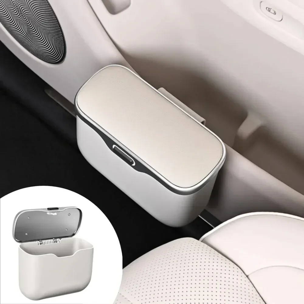 Car Trash Can Portable Hanging - Waterproof Car Trash Can With Lid 评论和价格