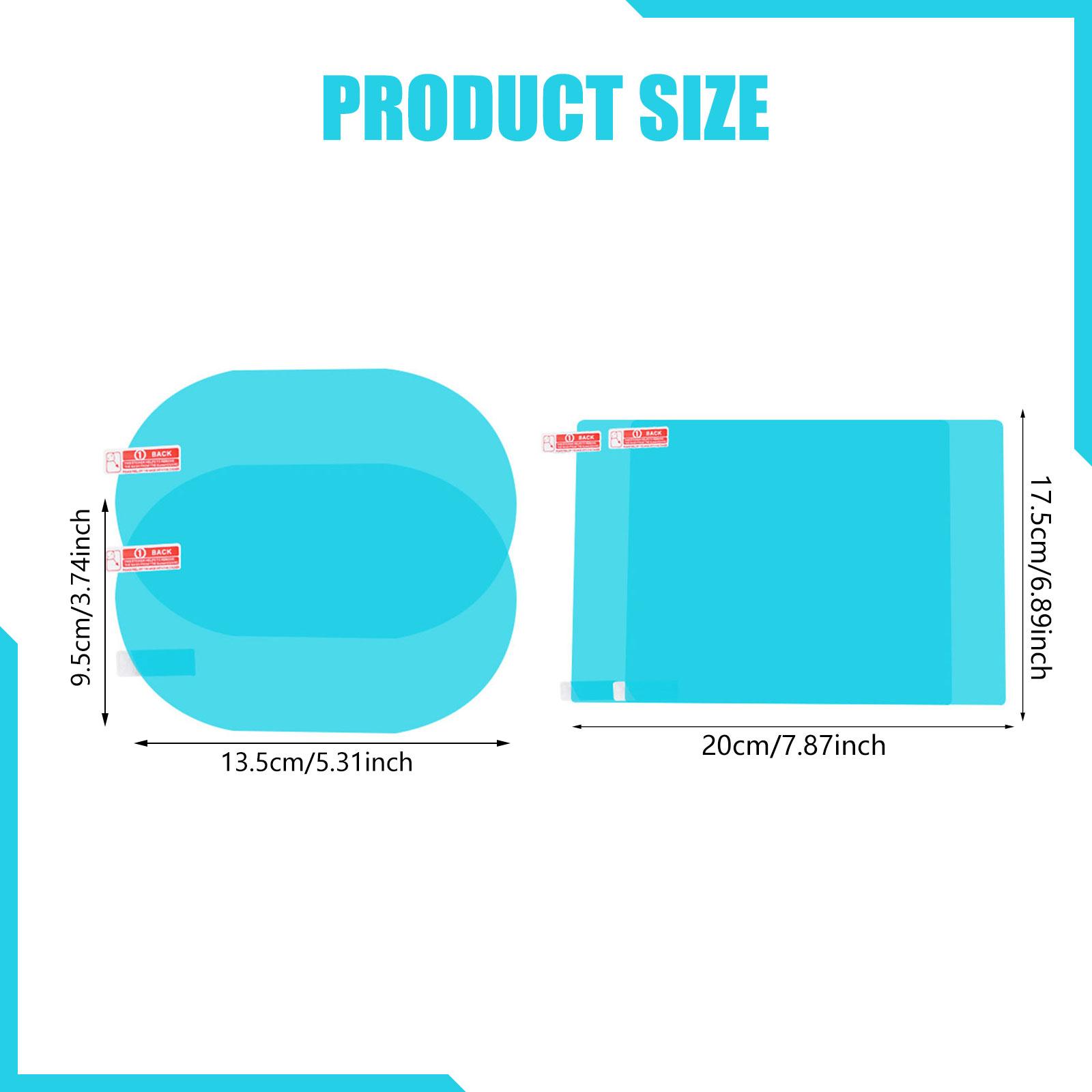 Car Film for Side Window Anti  - Anti Glare Car Rearview Mirror Film 评论和价格