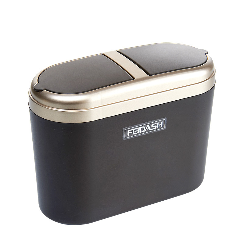 Portable Plastic Car Storage B - Waterproof Car Trash Can With Lid 评论和价格