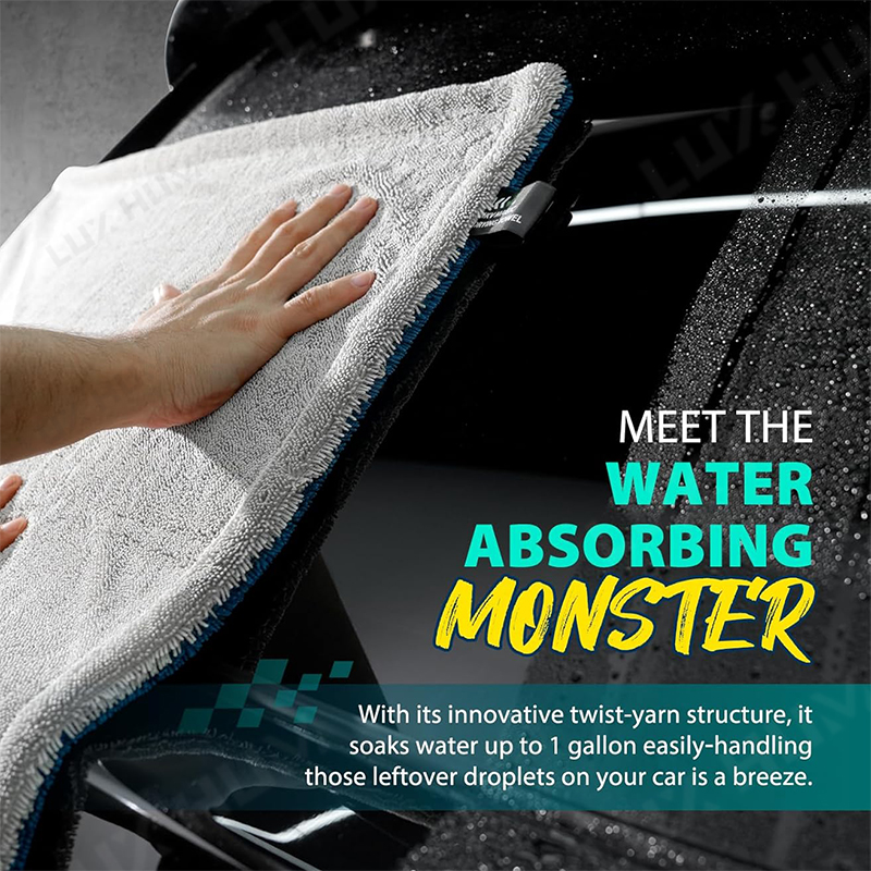 1400GSM Thick Car Drying Towel - Microfiber Car Drying Towel Super Absorbent 评论和价格