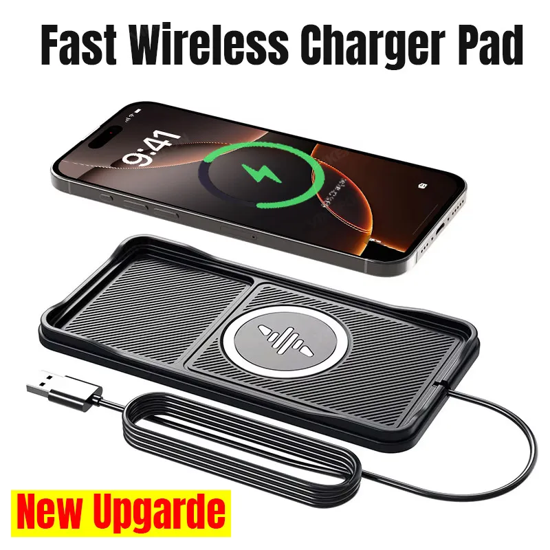 Car Wireless Charger Pad Base  - Wireless Car Charger Mount Fast Charging 评论和价格