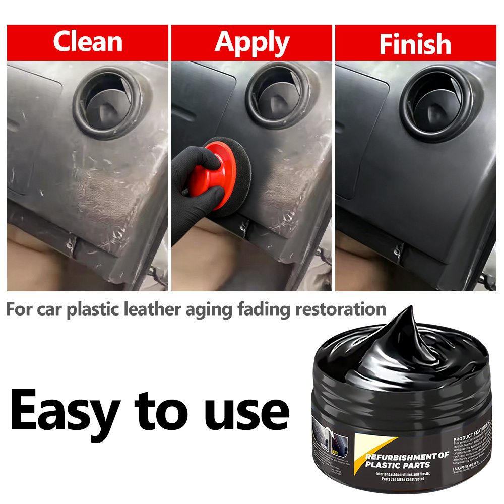 B1257 Car Interior Plastic Lea - Car Scratch Repair Polishing Wax Paste 评论和价格